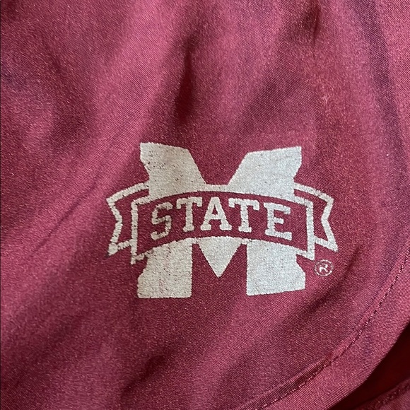 Maroon Women's Athletic Shorts - Picture 3 of 7